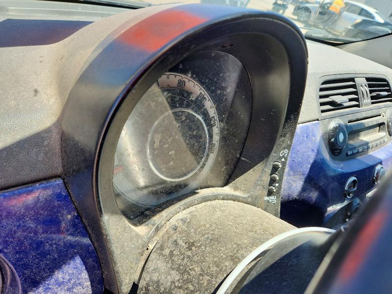 2013 Fiat 500 VIN 3C3CFFARXDT628771 COPART salvage auction — FRONT END, Az - Cert Of Title - Salvage, sold $300 on 2026-07-17 (photo 9)