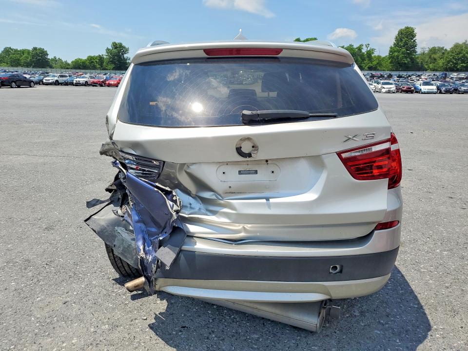 2013 BMW X3 VIN 5UXWX9C50D0A32634 COPART salvage auction — ALL OVER, Pa - Certificate Of Salvage, sold $500 on 2026-07-07 (photo 6)