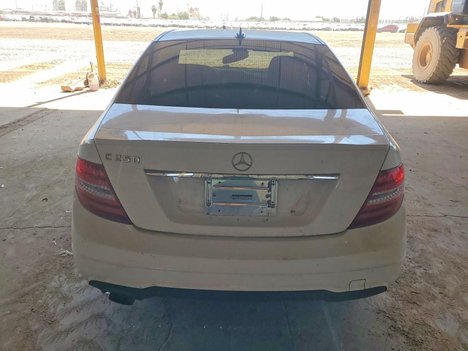 2014 Mercedes-benz VIN WDDGF4HB9EG158836 COPART salvage auction — FRONT END, Az - Certificate Of Title, sold $525 on 2026-07-13 (photo 6)