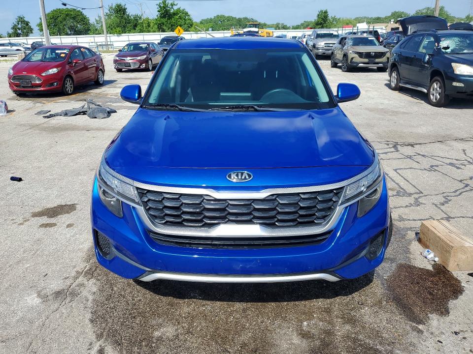 2021 Kia Seltos VIN KNDEPCAA4M7047992 COPART salvage auction — REAR END, WV - CERTIFICATE OF TITLE, sold $6,000 on 2026-07-24 (photo 5)