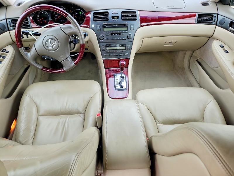 2004 Lexus Es 330 VIN JTHBA30G945050164 COPART salvage auction — FRONT END, Nd - Cert Of Title - Salvage Vehicl (P), sold $475 on 2026-07-08 (photo 8)