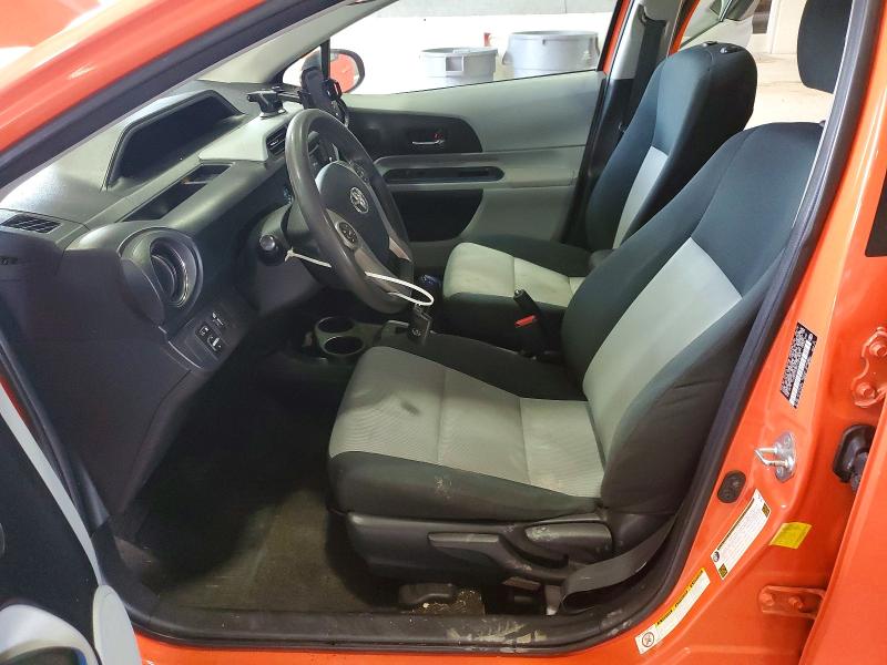 2012 Toyota Prius VIN JTDKDTB35C1023083 COPART salvage auction — FRONT END, Va - Cert Of Title - Salvage, sold $700 on 2026-07-02 (photo 7)
