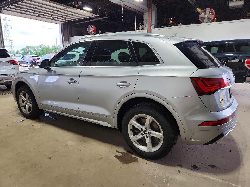 2021 Audi Q5 VIN WA1AAAFYXM2054446 COPART salvage auction — FRONT END, Mn - Cert Of Title-Salvage, sold $7,700 on 2026-08-27 (photo 2)
