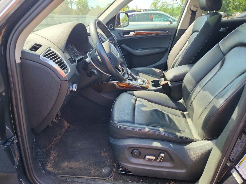 2013 Audi Q5 VIN WA1LFAFP8DA095052 COPART salvage auction — FRONT END, Ct - Cert Of Title-Salvage, sold $1,100 on 2026-07-17 (photo 7)