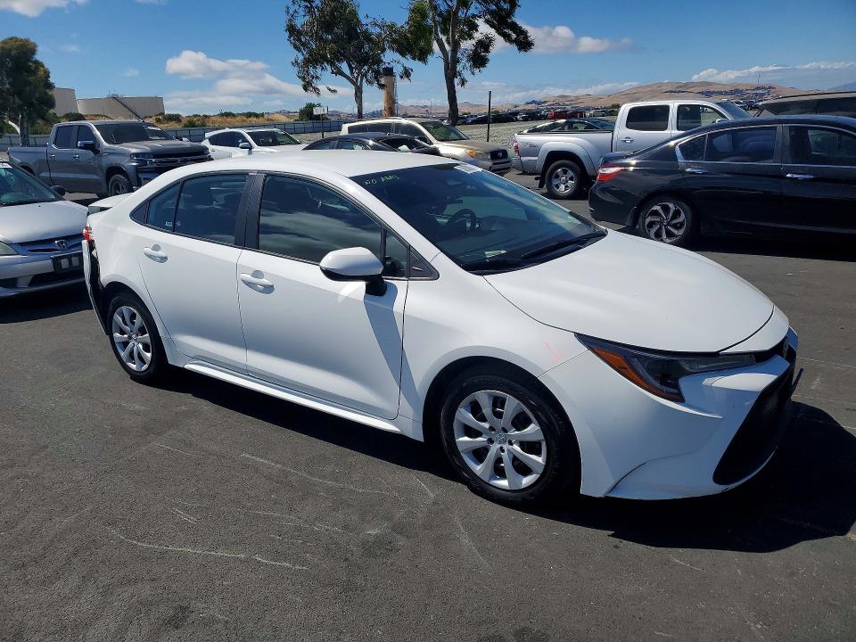 2024 Toyota VIN 5YFB4MDE9RP138200 COPART salvage auction — REAR END, Ca - Salvage Certificate, sold $6,400 on 2026-07-08 (photo 4)
