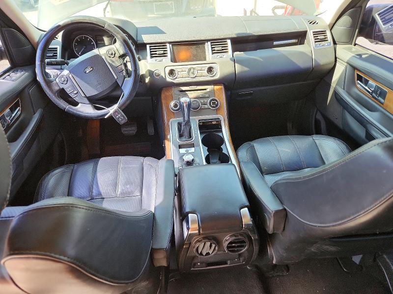 2010 Land rover Range rover sport VIN SALSK2D4XAA227017 COPART salvage auction — REAR END, Ca - Cert Of Title-Salvaged, sold $425 on 2026-07-10 (photo 8)
