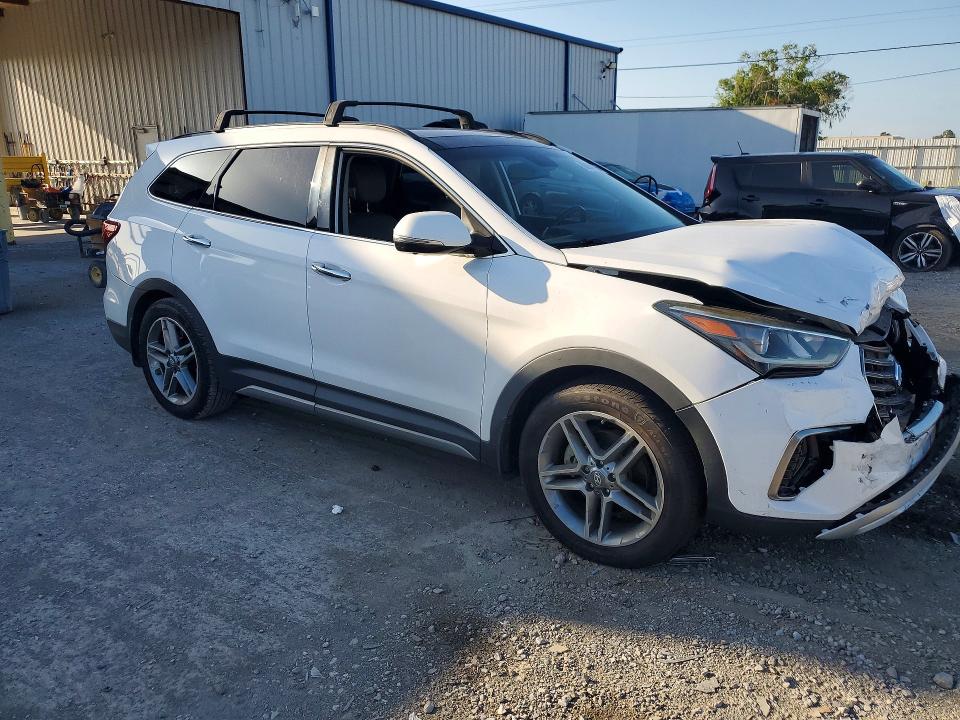 2018 Hyundai Santa fe VIN KM8SR4HF0JU265909 COPART salvage auction — FRONT END, Fl - Cert Of Title Slvg Rebuildable, sold $3,450 on 2026-07-17 (photo 4)