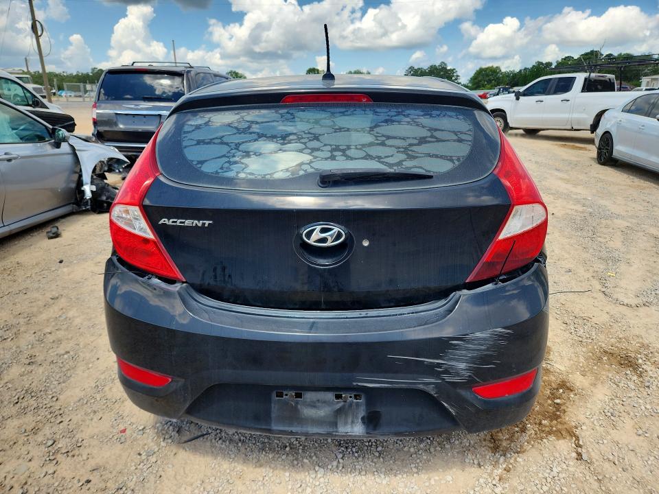 2016 Hyundai VIN KMHCT5AE1GU263589 COPART salvage auction — REAR END, Al - Cert Of Title-Salvage Title, sold $250 on 2026-07-21 (photo 6)