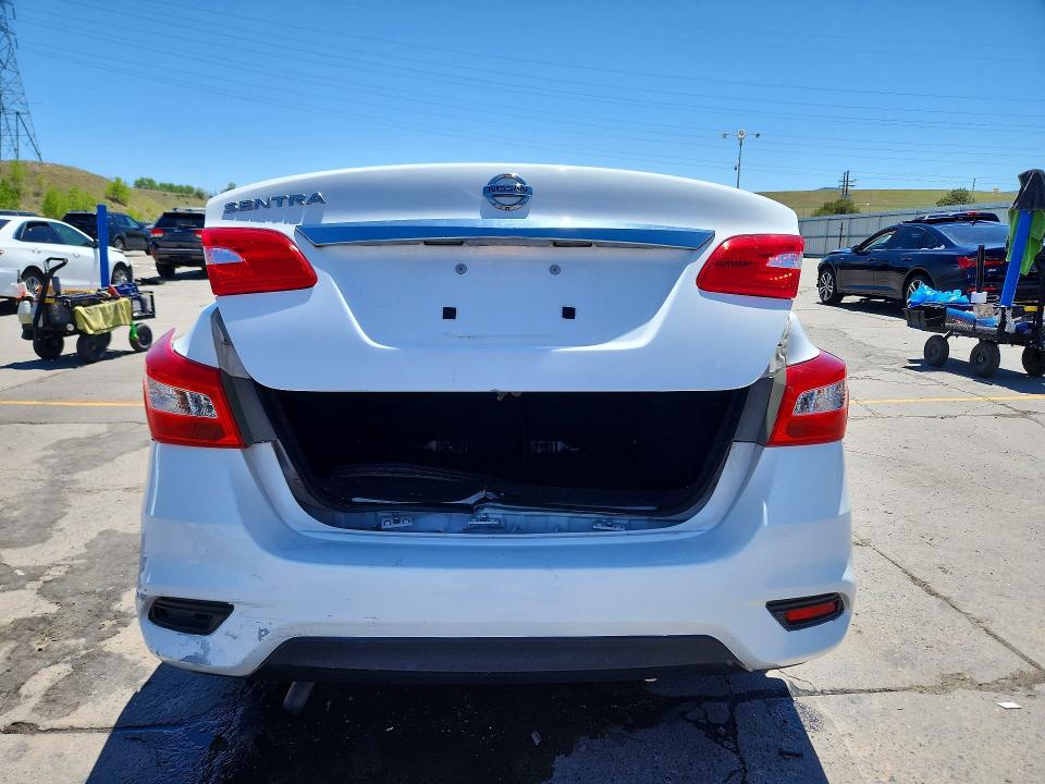 2016 Nissan Sentra VIN 3N1AB7AP2GY319891 COPART salvage auction — REAR END, Co - Public - Salvage Title, sold $2,700 on 2026-07-20 (photo 6)
