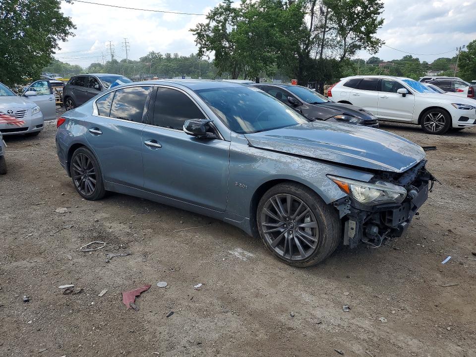 2016 Infiniti Q50 VIN JN1FV7ARXGM450696 COPART salvage auction — FRONT END, Pa - Cert Of Salvage-R=Reconstructe, sold $2,850 on 2026-07-28 (photo 4)