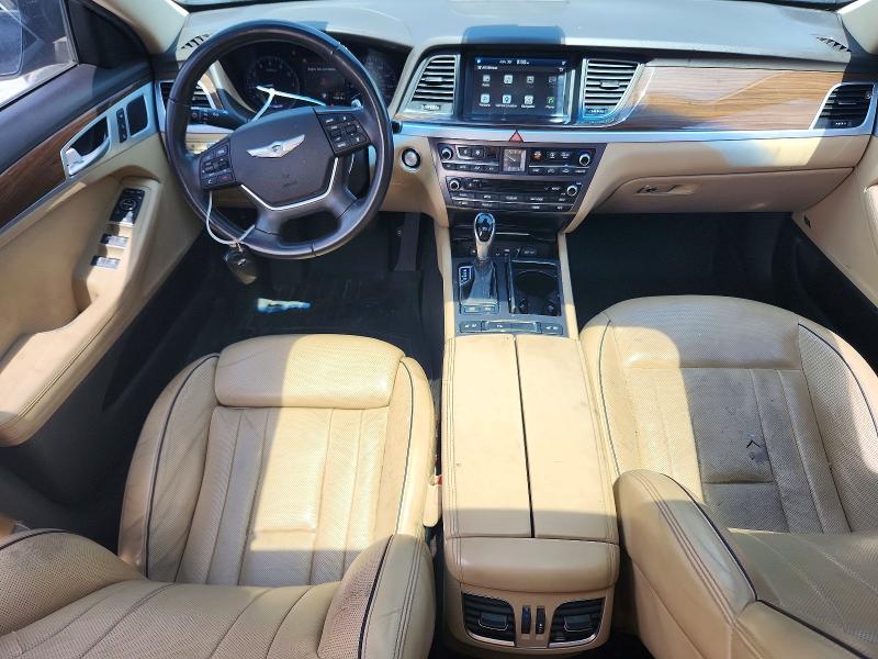 2015 Hyundai Genesis VIN KMHGN4JE6FU017920 COPART salvage auction — FRONT END, Ga - Cert Of Title-Salvage Court Or, sold $1,850 on 2026-07-08 (photo 8)