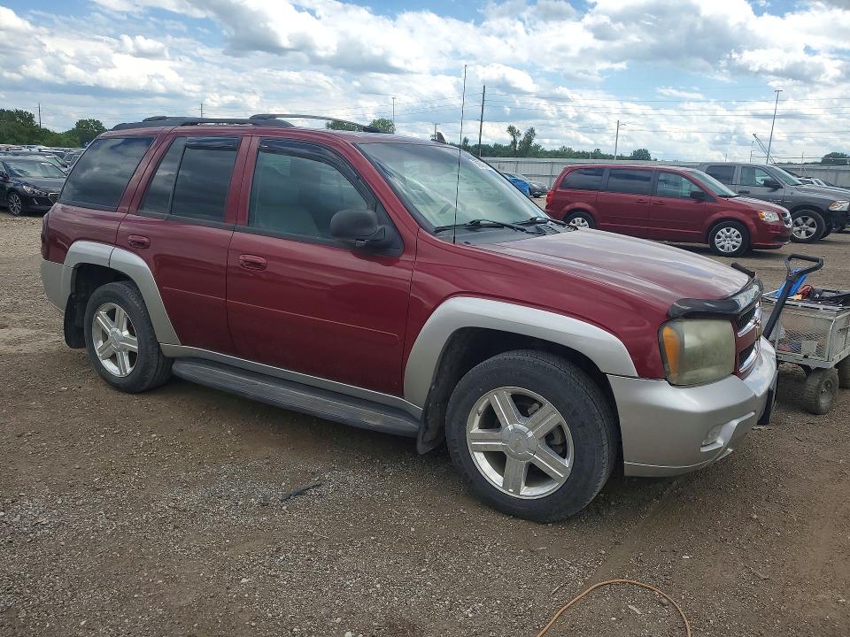 2008 Chevrolet Trailblazer VIN 1GNDT13S182225546 COPART salvage auction — REAR END, Ia - Cert Of Title-Salvage Title, sold $850 on 2026-07-28 (photo 4)