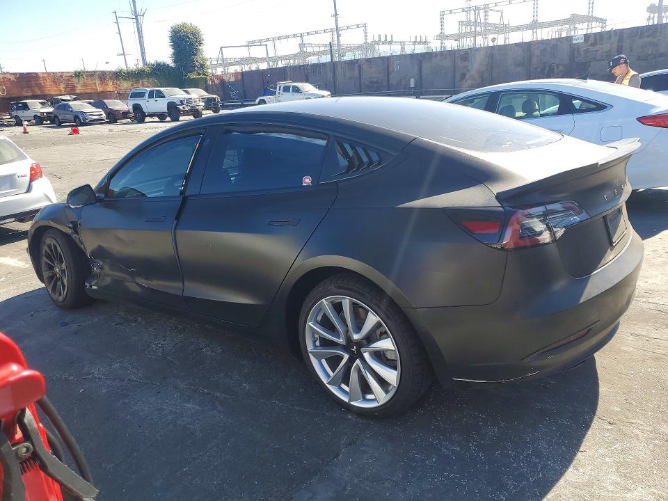 2022 Tesla VIN 5YJ3E1EA9NF294206 COPART salvage auction — FRONT END, Ca - Salvage Certificate, sold $6,300 on 2026-07-15 (photo 2)