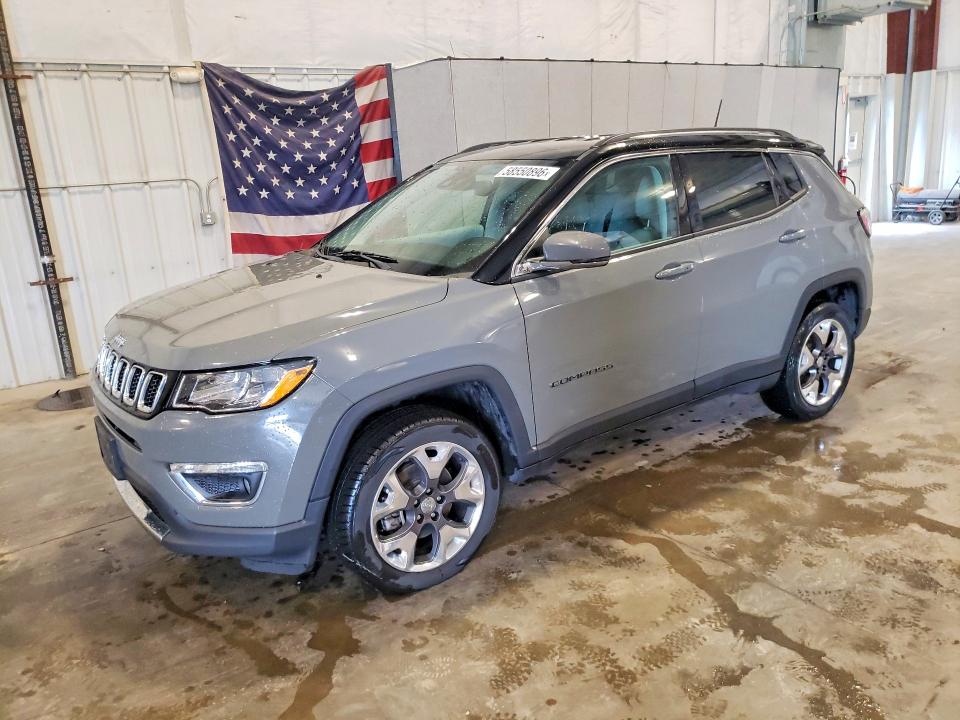 2021 Jeep Compass VIN 3C4NJDCBXMT516348 — COPART salvage auction photo