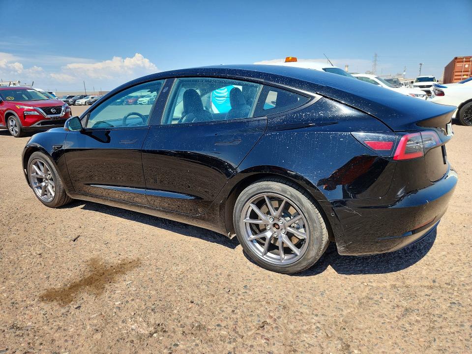 2022 Tesla Model 3 VIN 5YJ3E1EA2NF186266 COPART salvage auction — MECHANICAL, Tn - Certificate Of Title, sold $5,000 on 2026-08-03 (photo 2)