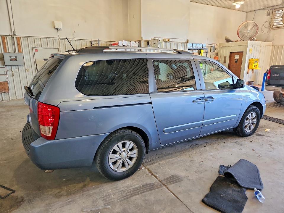 2012 Kia SEDONA VIN KNDMG4C7XC6492437 COPART salvage auction — FRONT END, Mo - Salvage Certificate Of Title, sold $1,200 on 2026-07-28 (photo 3)