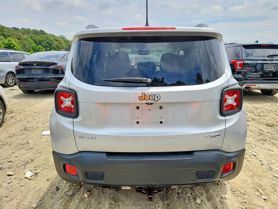 2016 Jeep Renegade VIN ZACCJBBT5GPD11747 COPART salvage auction — FRONT END, Md - Cert Of Salvage > 75% Damage, sold $750 on 2026-07-14 (photo 6)