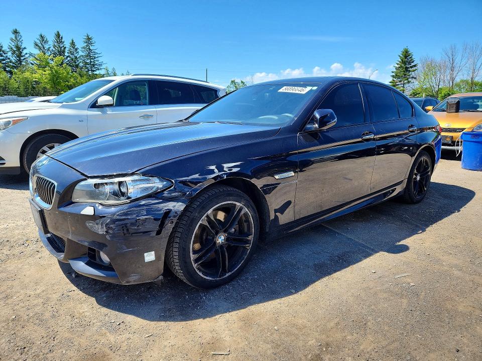 2014 BMW VIN WBA5A7C54ED612914 COPART salvage auction — FRONT END, On - Permit No Brand - Unfit, sold $1,750 on 2026-07-16 (photo 1)