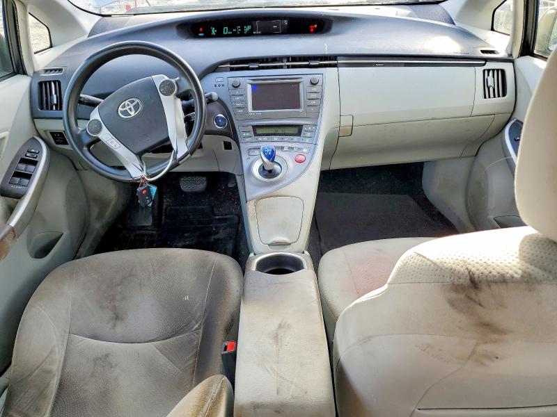 2014 Toyota Prius VIN JTDKN3DU7E0389008 COPART salvage auction — REAR END, Ga - Cert Of Title-Salvage, sold $300 on 2026-07-29 (photo 8)