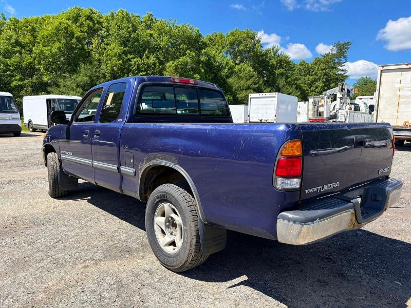 2000 Toyota Tundra VIN 5TBBT4410YS034872 COPART salvage auction — MINOR DENT/SCRATCHES, MA - CERTIFICATE OF TITLE (P), sold $2,300 on 2026-07-22 (photo 3)