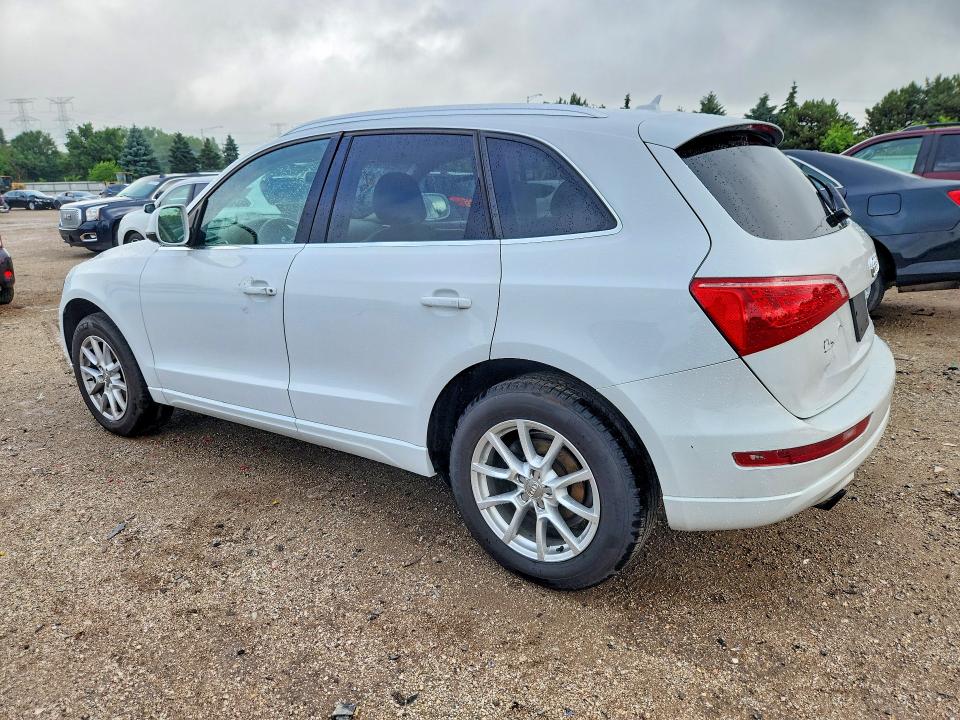 2012 Audi Q5 VIN WA1LFAFP9CA056629 COPART salvage auction — HAIL, Il - Salvage Certificate, sold $1,200 on 2026-07-30 (photo 2)