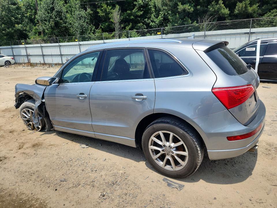 2010 Audi Q5 VIN WA1CKAFP7AA087614 COPART salvage auction — FRONT END, Va - Cert Of Title - Salvage, sold $100 on 2026-07-28 (photo 2)