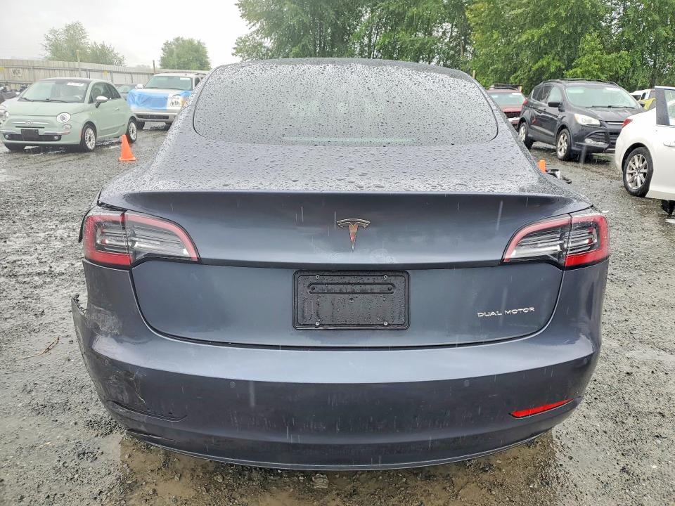 2022 Tesla Model 3 VIN 5YJ3E1EB7NF335246 COPART salvage auction — REAR END, Wa - Bill Of Sale, sold $9,400 on 2026-07-13 (photo 6)
