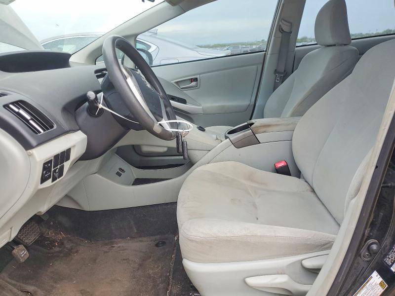 2013 Toyota Prius VIN JTDKN3DU6D1712411 COPART salvage auction — FRONT END, Tx - Certificate Of Title, sold $1,250 on 2026-07-09 (photo 7)