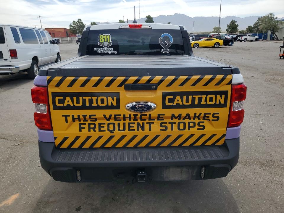 2024 Ford Maverick VIN 3FTTW8A98RRB25087 COPART salvage auction — SIDE, Fl - Cert Of Title Slvg Rebuildable, sold $8,800 on 2026-07-31 (photo 6)