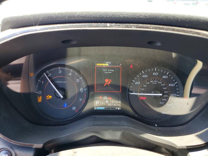 2020 Subaru Xv VIN JF2GTABC8L8225650 COPART salvage auction — FRONT END, Ga - Cert Of Title-Salvage, sold $1,700 on 2026-07-30 (photo 9)