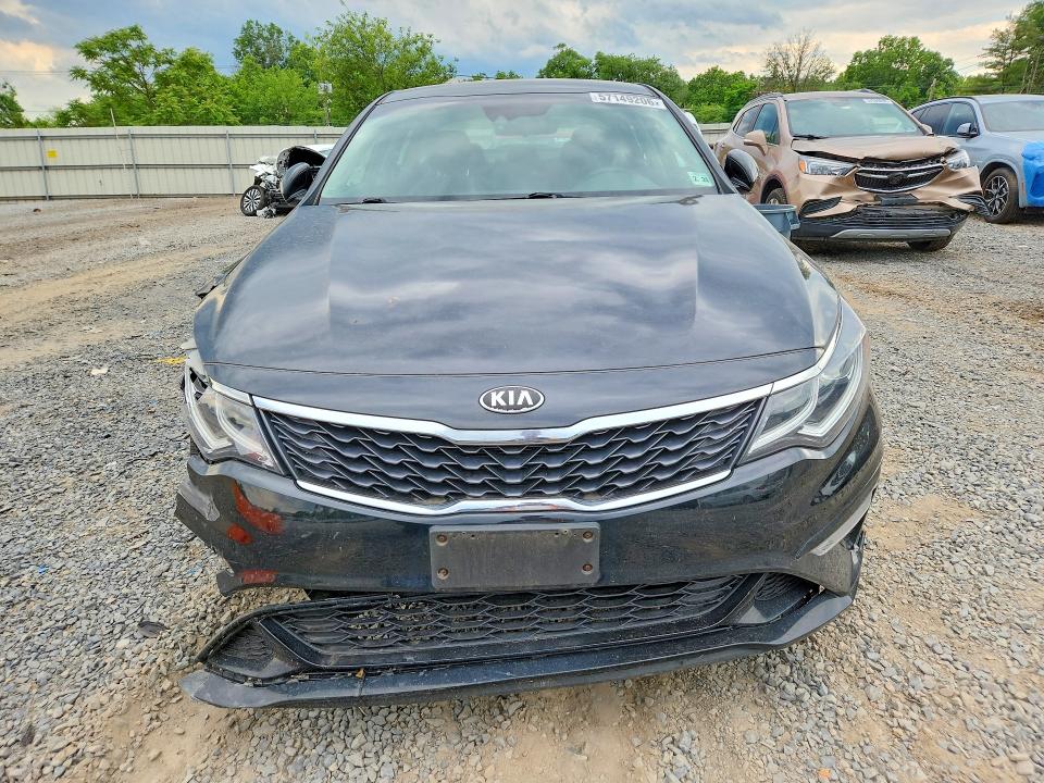 2019 Kia Optima VIN 5XXGT4L31KG309772 COPART salvage auction — FRONT END, Nj - Cert Of Title-Salvage, sold $1,300 on 2026-07-24 (photo 5)