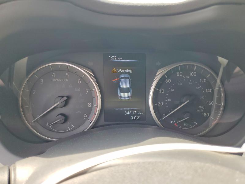 2021 Infiniti Q50 VIN JN1EV7BP9MM705066 COPART salvage auction — VANDALISM, CA - SALVAGE CERTIFICATE, sold $7,100 on 2026-07-27 (photo 9)