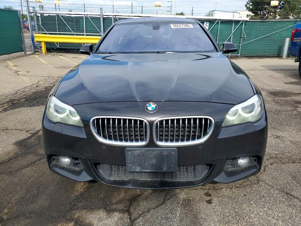 2014 BMW 5er VIN WBA5B3C51ED536316 COPART salvage auction — REAR END, CO - PUBLIC - SALVAGE TITLE, sold $4,600 on 2026-07-02 (photo 5)