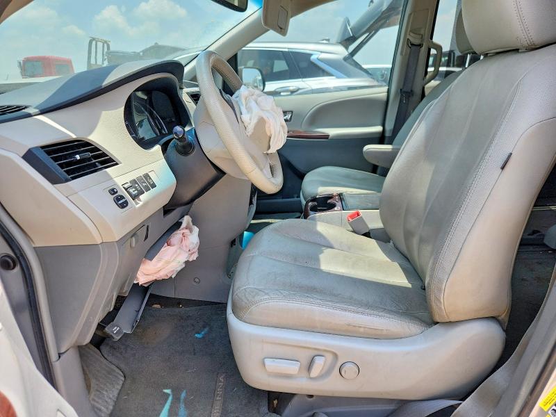 2014 Toyota VIN 5TDYK3DC2ES422522 COPART salvage auction — FRONT END, Tx - Salvage Vehicle Title, sold $2,250 on 2026-07-09 (photo 7)