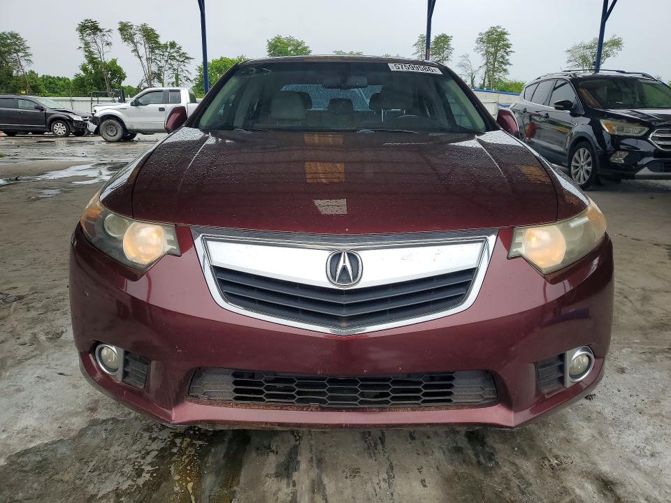 2011 Acura Tsx VIN JH4CU2F61BC013848 COPART salvage auction — SIDE, Ga - Cert Of Title-Salvage, sold $350 on 2026-07-09 (photo 5)