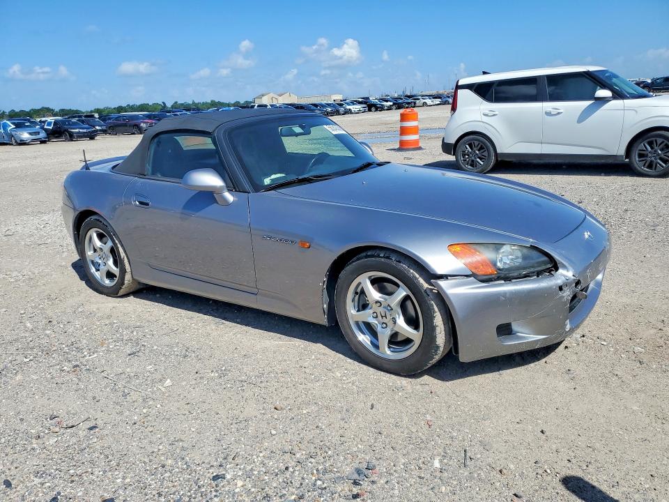 2000 Honda VIN JHMAP1144YT003936 COPART salvage auction — FRONT END, Tx - Certificate Of Title, sold $12,100 on 2026-07-13 (photo 4)