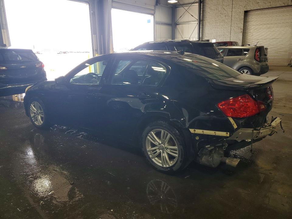 2013 Infiniti G VIN JN1CV6AR1DM765251 COPART salvage auction — REAR END, Mn - Cert Of Title-Salvage, sold $3,600 on 2026-07-07 (photo 2)