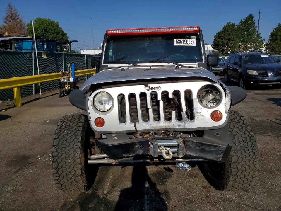 2011 Jeep Wrangler / VIN 1J4AA2D1XBL548163 COPART salvage auction — FRONT END, Co - Certificate Of Title, sold $3,500 on 2026-07-02 (photo 5)