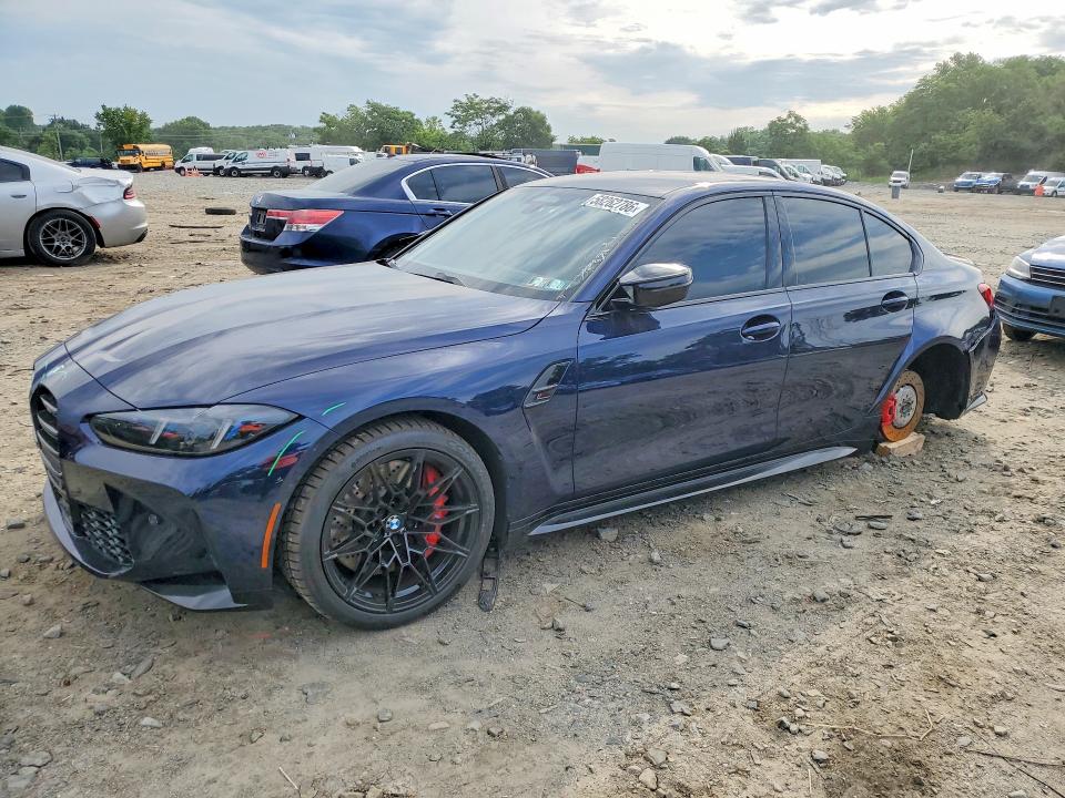 2025 BMW M3 VIN WBS33HJ05SFU44954 — COPART salvage auction photo