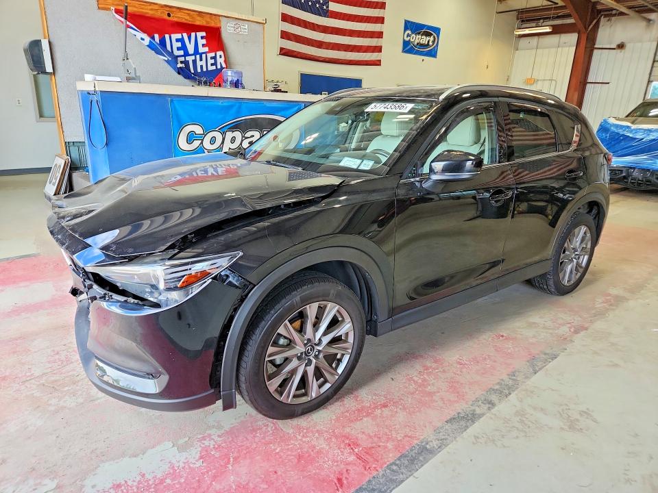 2021 Mazda VIN JM3KFBDM1M1393451 COPART salvage auction — FRONT END, Ny - Mv-907A Salvage Certificate, sold $7,100 on 2026-07-06 (photo 1)