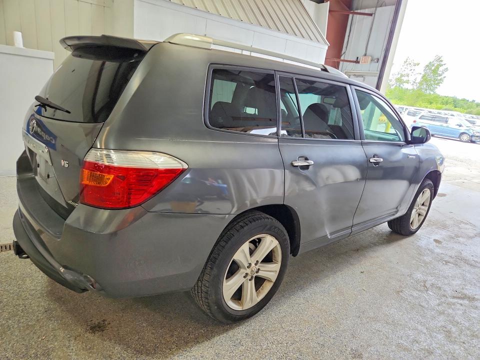 2008 Toyota Highlander VIN JTEES42AX82099435 COPART salvage auction — SIDE, WV - SALVAGE CERTIFICATE, sold $125 on 2026-07-27 (photo 3)