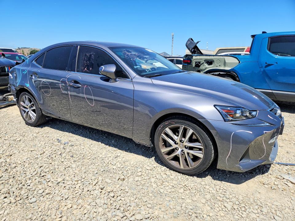 2019 Lexus Is VIN JTHBA1D2XK5090303 COPART salvage auction — REAR END, Ca - Salvage Certificate, sold $600 on 2026-07-28 (photo 4)