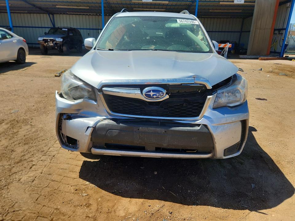 2015 Subaru Forester VIN JF2SJGDC8FH519893 COPART salvage auction — FRONT END, Co - Salvage Title, sold $825 on 2026-07-08 (photo 5)