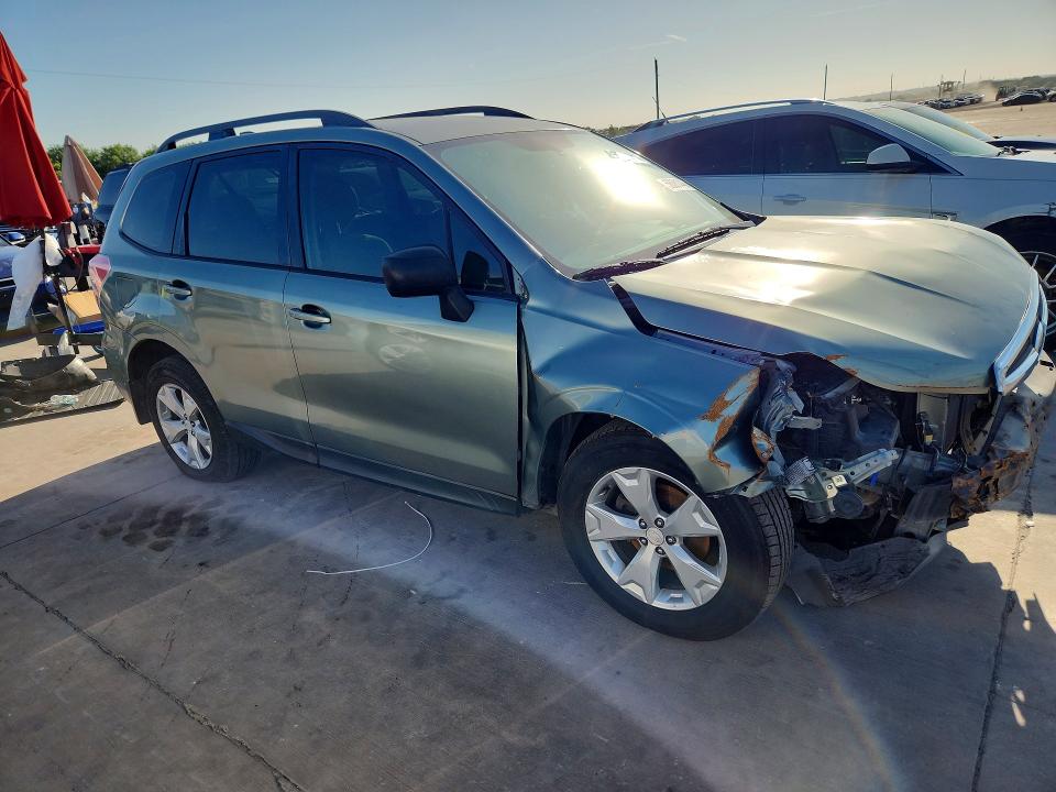 2016 Subaru Forester VIN JF2SJABC7GH440751 COPART salvage auction — FRONT END, Tx - Salvage Vehicle Title, sold $600 on 2026-07-02 (photo 4)