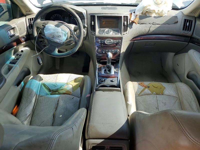 2010 Infi G37 VIN JN1CV6AP2AM202848 COPART salvage auction — FRONT END, Fl - Cert Of Title Slvg Rebuildable, sold $375 on 2026-07-17 (photo 8)