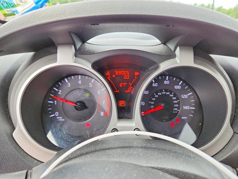 2012 Nissan Juke VIN JN8AF5MV6CT120981 COPART salvage auction — REAR END, Nj - Cert Of Title-Salvage, sold $950 on 2026-07-07 (photo 9)