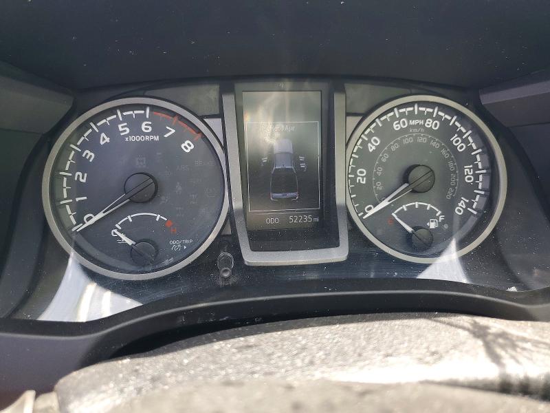 2019 Toyota Tacoma VIN 5TFCZ5AN2KX207929 COPART salvage auction — ROLLOVER, CA - SALVAGE CERTIFICATE, sold $5,900 on 2026-07-22 (photo 9)