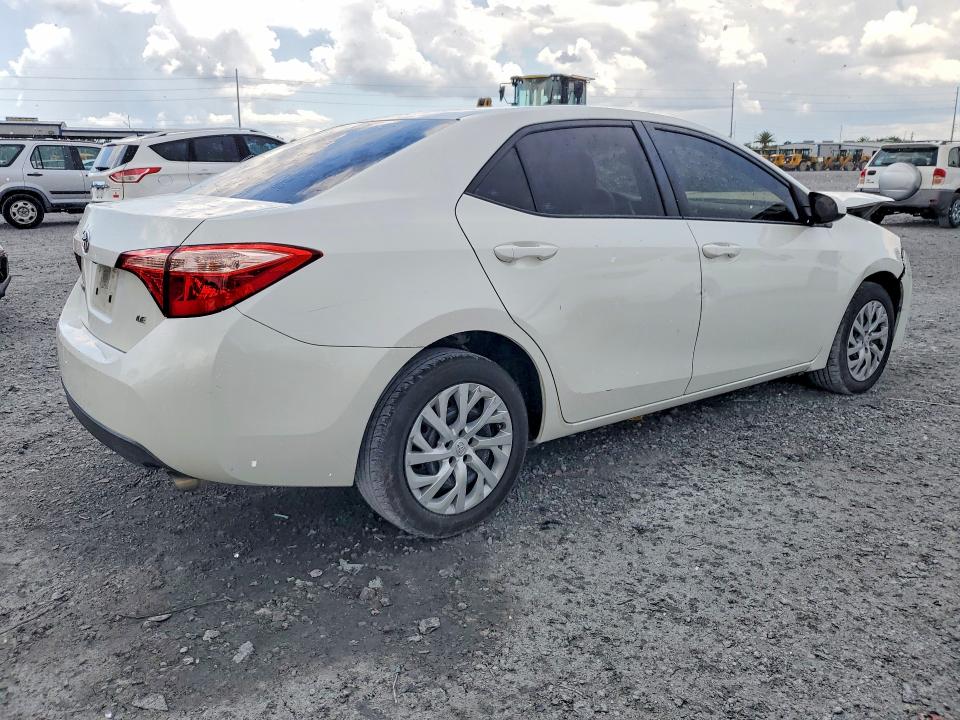2018 Toyota Corolla VIN 5YFBURHE9JP845793 COPART salvage auction — FRONT END, Fl - Cert Of Title Slvg Rebuildable, sold $2,750 on 2026-07-10 (photo 3)