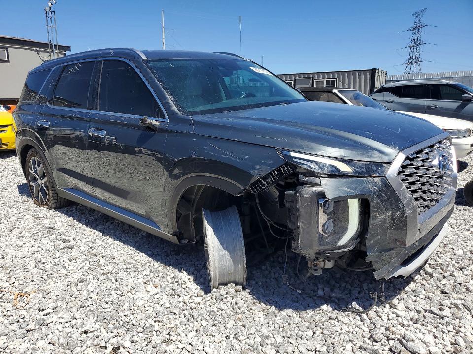 2022 Hyundai Palisade VIN KM8R4DHE8NU456388 COPART salvage auction — UNDERCARRIAGE, NV - SALVAGE TITLE, sold $6,500 on 2026-07-27 (photo 4)