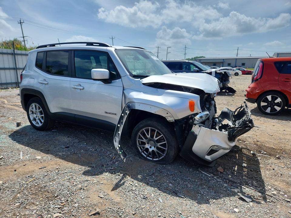 2019 Jeep Renegade VIN ZACNJBBB3KPK30493 COPART salvage auction — FRONT END, Il - Salvage Certificate, sold $400 on 2026-07-31 (photo 4)